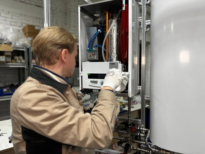 Experienced plumbing professionals at work